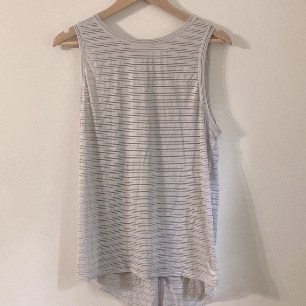 Lululemon mesh stripe top